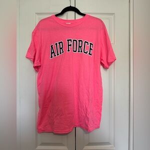 Hot Pink Air Force Women’s T-Shirt Size L